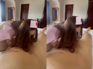 Đỉnh cao nóng bỏng … Chịch em ngành cosplay hộ lý trong nhà nghỉ || p1